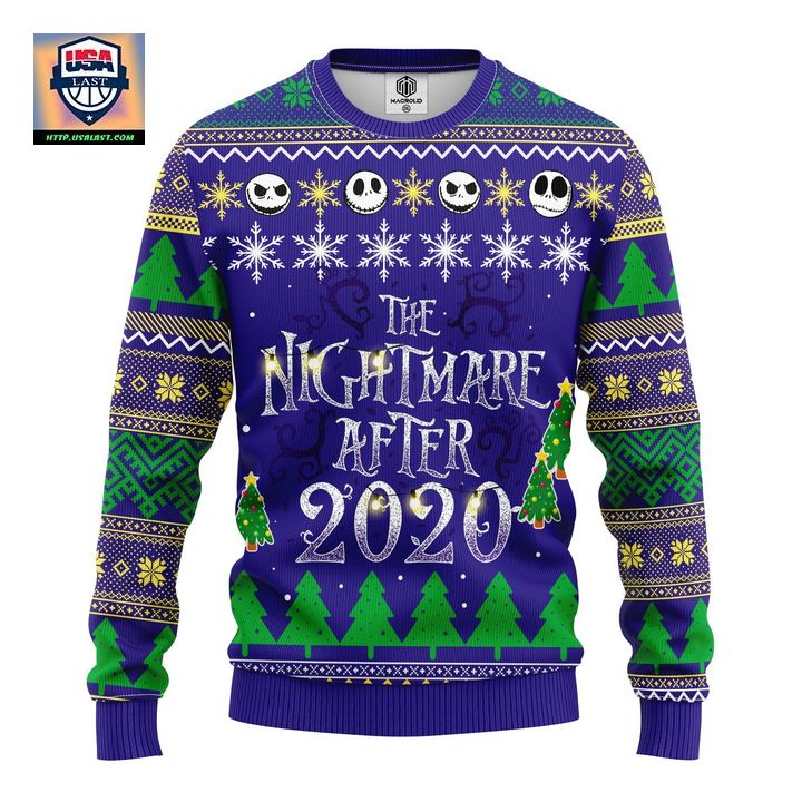 Nightmare After 2021 Ugly Christmas Sweater Amazing Gift Idea Thanksgiving Gift - Usalast