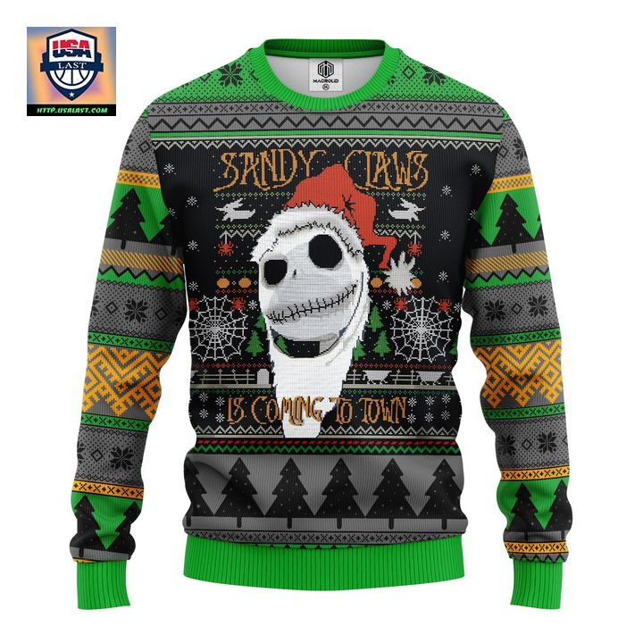 Nightmare Before Christmas Sandy Ugly Christmas Sweater Amazing Gift Idea Thanksgiving Gift - Usalast