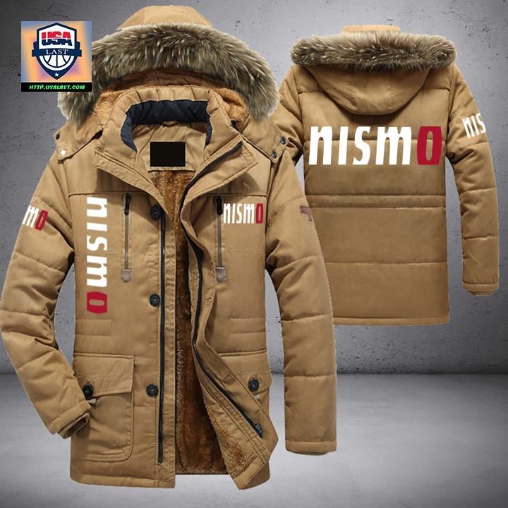 Nismo Logo Brand Parka Jacket Winter Coat - Looking so nice