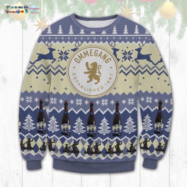Ommegang Ugly Christmas Sweater - Beauty is power; a smile is its sword.