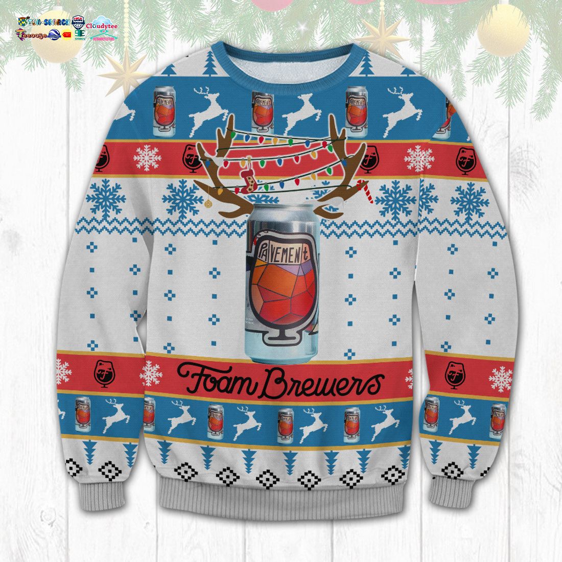 Pavement Ugly Christmas Sweater
