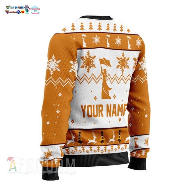 Personalized Name Cardhu Ugly Christmas Sweater - Mesmerising