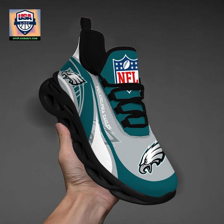 Philadelphia Eagles NFL Customized Max Soul Sneaker - You look lazy
