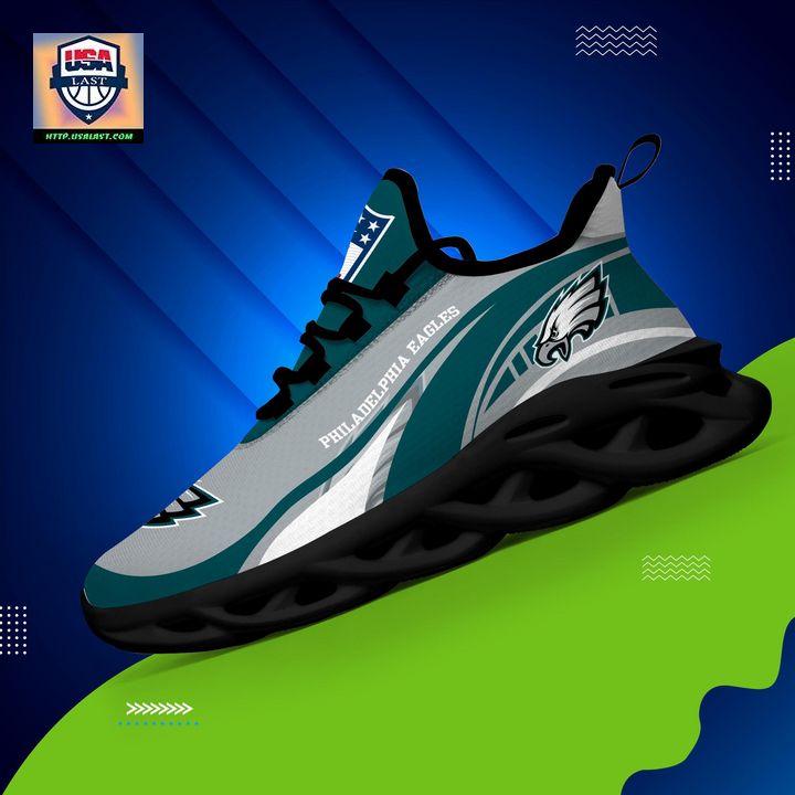 Philadelphia Eagles NFL Customized Max Soul Sneaker - You look lazy