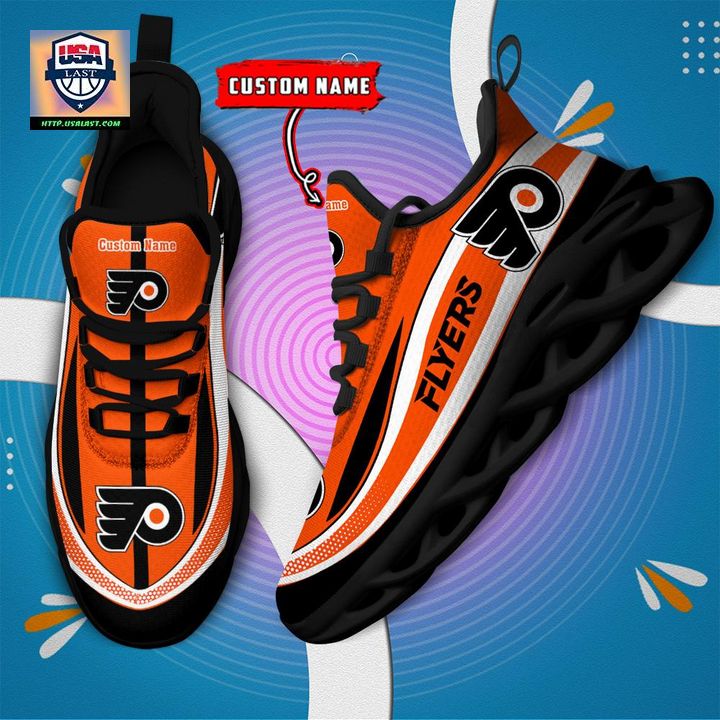 Philadelphia Flyers NHL Clunky Max Soul Shoes New Model - Loving click