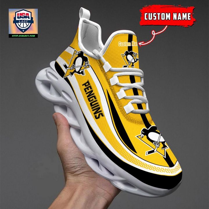 Pittsburgh Penguins NHL Clunky Max Soul Shoes New Model - I like your hairstyle
