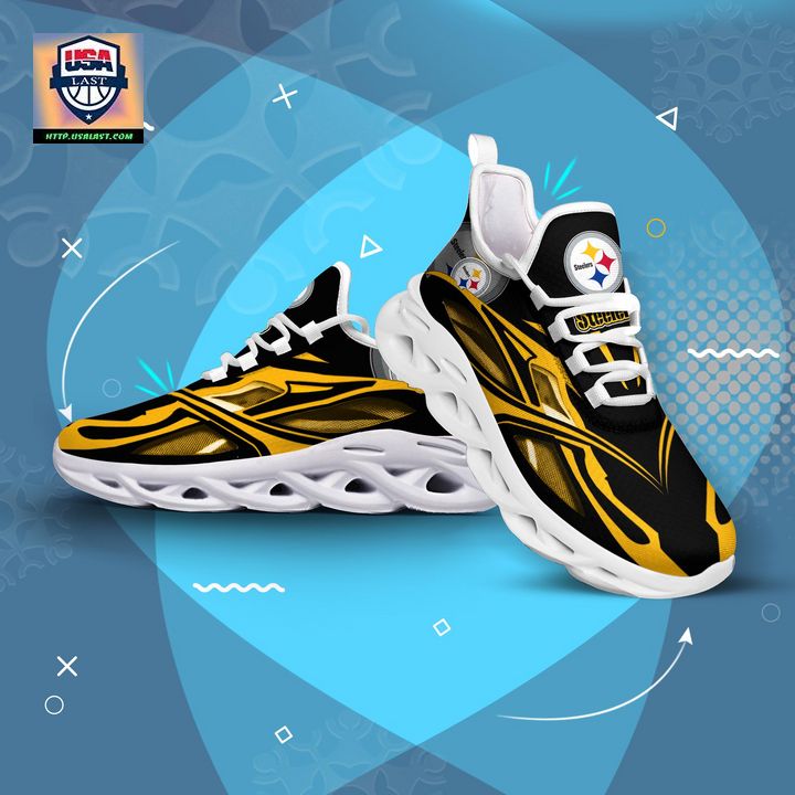 Pittsburgh Steelers NFL Clunky Max Soul Shoes New Model - Nice shot bro