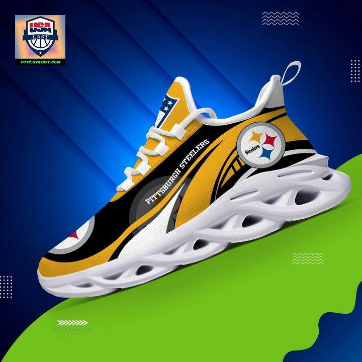 Pittsburgh Steelers NFL Customized Max Soul Sneaker - You look elegant man