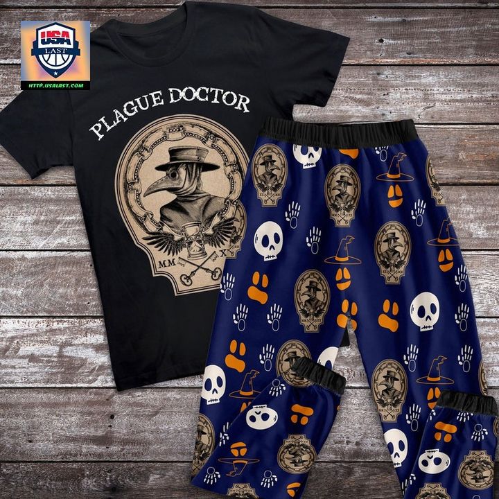 Plague Doctor Halloween Pajamas Set - You tried editing this time?