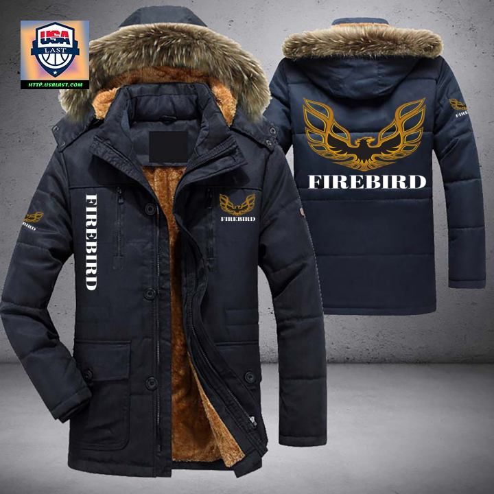 Pontiac Firebird Logo Brand Parka Jacket Winter Coat - You are always best dear