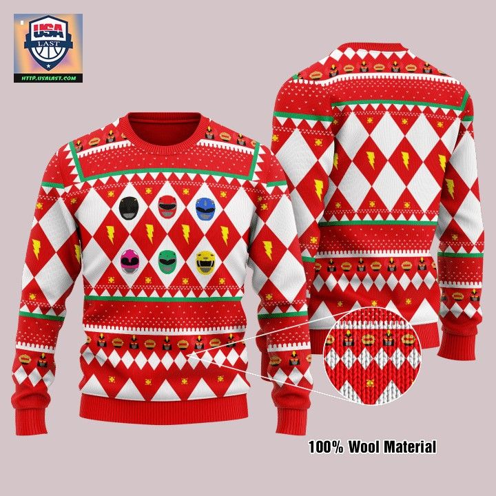 Power Rangers Ugly Christmas Sweater – Usalast