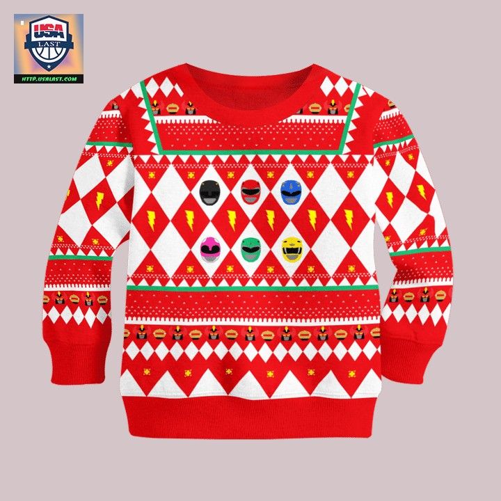 Power Rangers Ugly Christmas Sweater - Cool DP