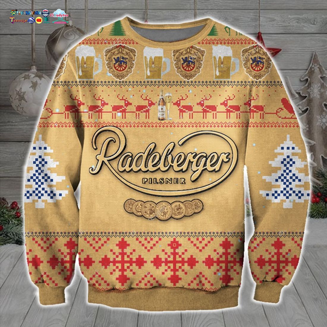 Radeberger Pilsner Ver 2 Ugly Christmas Sweater