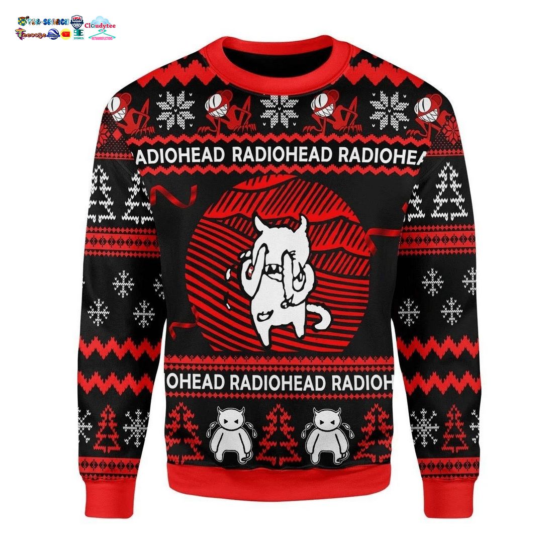 Radiohead Ugly Christmas Sweater