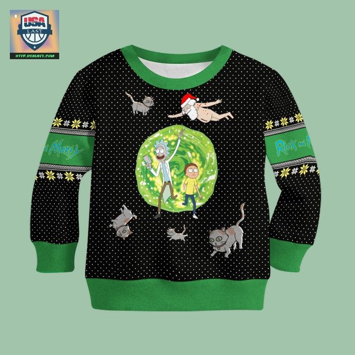 Rick And Morty Funny Ugly Christmas Sweater - Loving, dare I say?