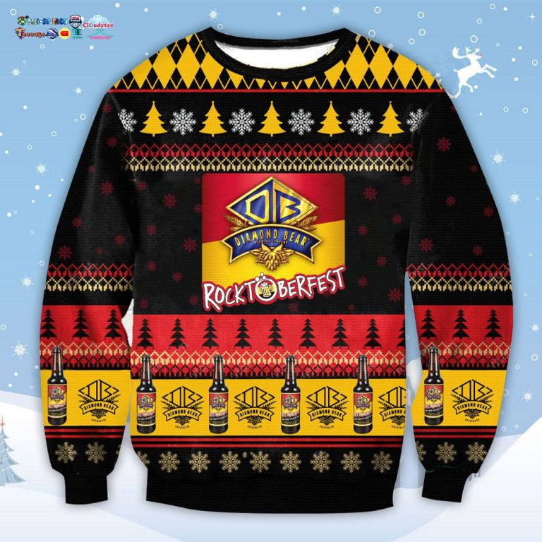 Rocktoberfest Ugly Christmas Sweater - You guys complement each other