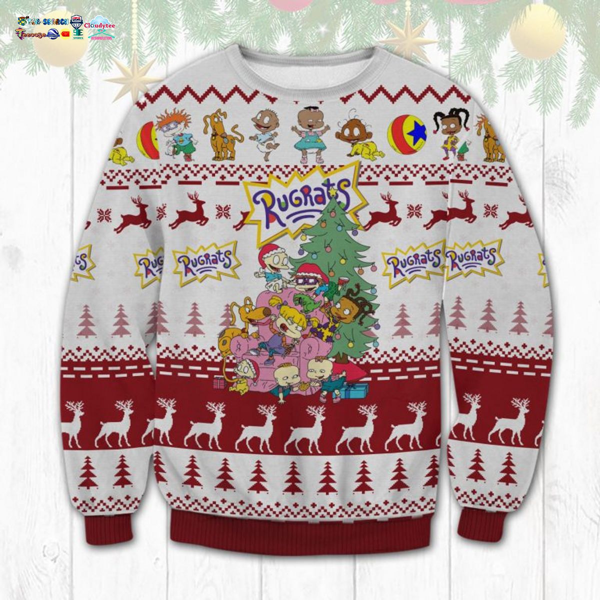 Rugrats Ugly Christmas Sweater - Wow! This is gracious