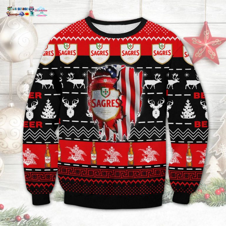 Sagres Ugly Christmas Sweater - Looking so nice