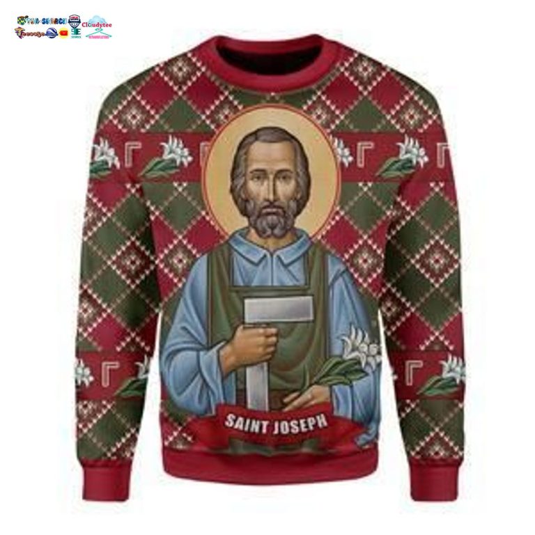 Saint Joseph Ugly Christmas Sweater - Royal Pic of yours