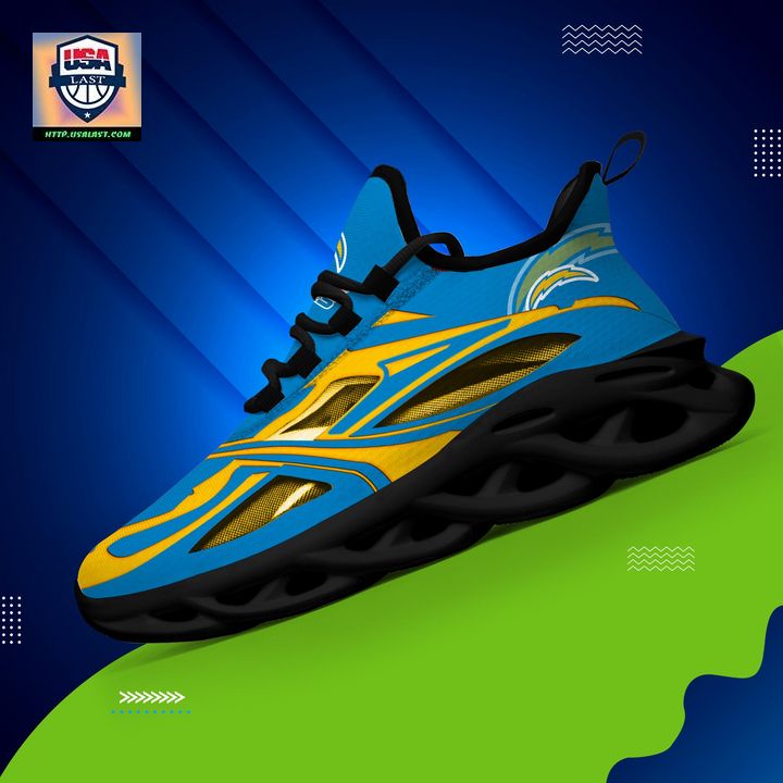 San Diego Chargers NFL Clunky Max Soul Shoes New Model - Damn good