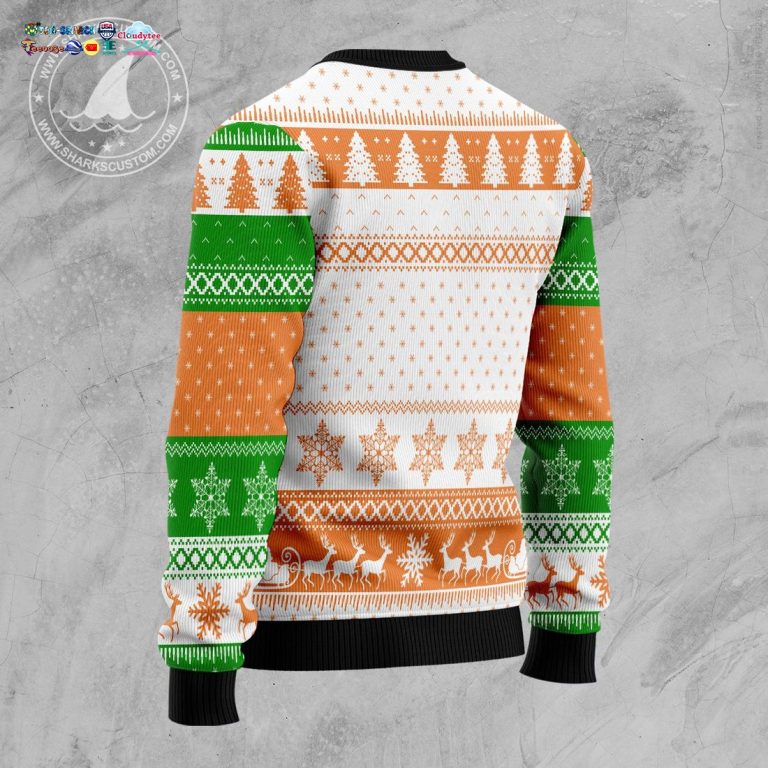 Santa Dabbing Go Vegan Ugly Christmas Sweater - Nice elegant click