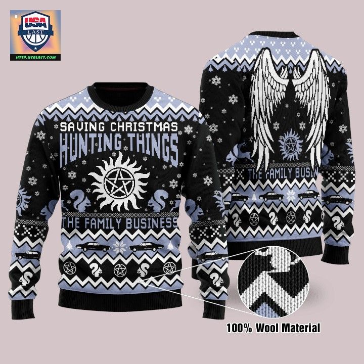 Saving Christmas Hunting Things Ugly Sweater – Usalast