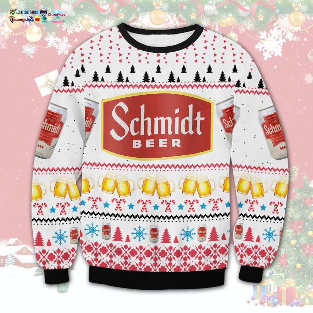 Schmidt Ugly Christmas Sweater