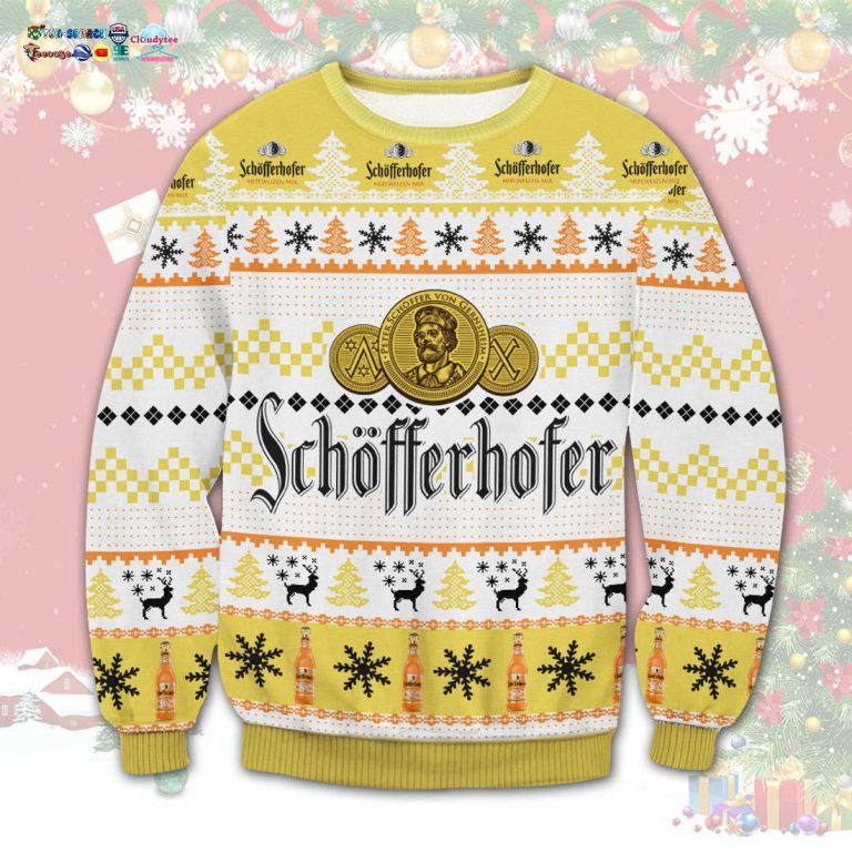 Schofferhofer Ugly Christmas Sweater - Studious look