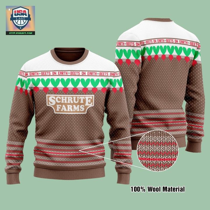 Schrute Farms Christmas Ugly Sweater – Usalast