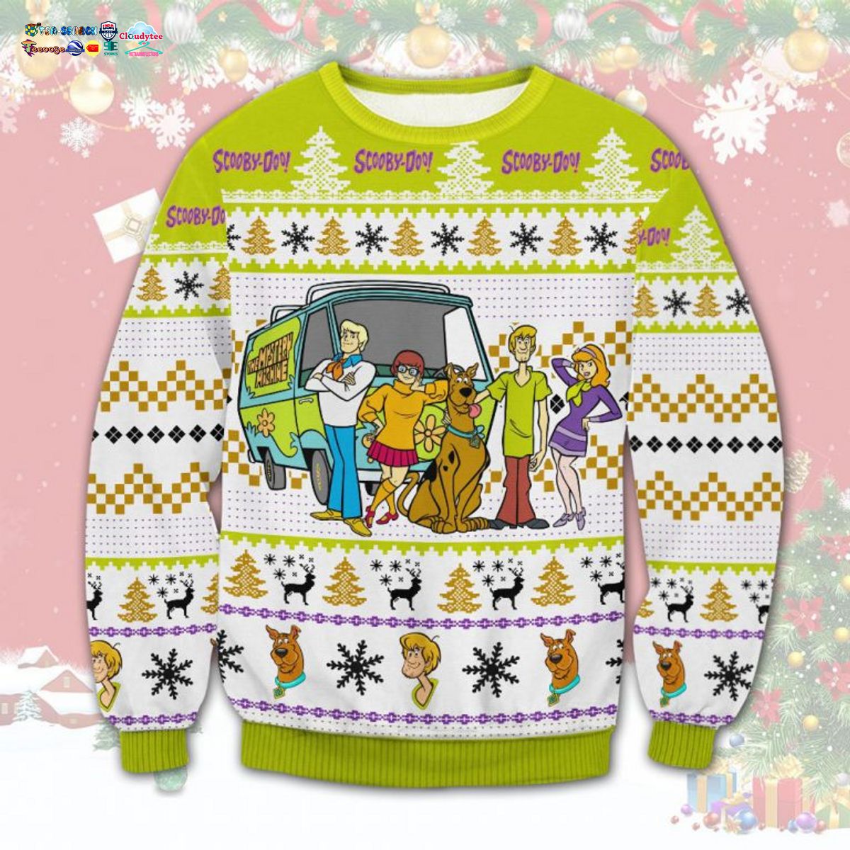 Scooby Doo Ugly Christmas Sweater