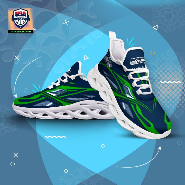 Seattle seahawks NFL Clunky Max Soul Shoes New Model – Usalast