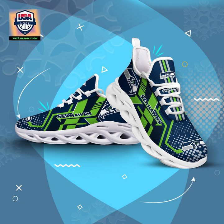 Seattle seahawks Personalized Clunky Max Soul Shoes Best Gift For Fans – Usalast