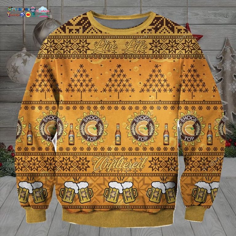 Shock Top Ugly Christmas Sweater - Beauty queen