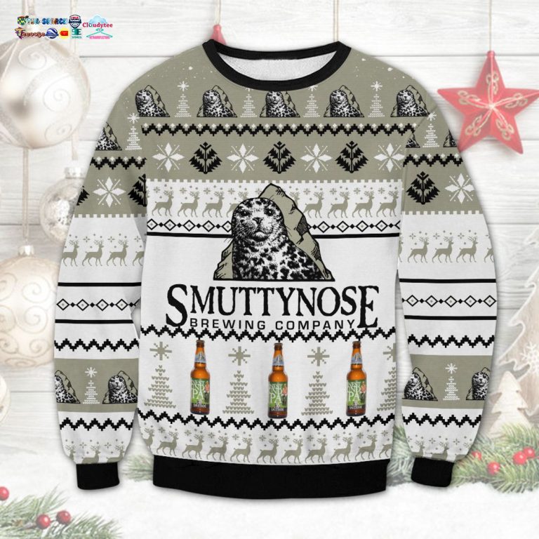 Smuttynose Ugly Christmas Sweater - You look handsome bro