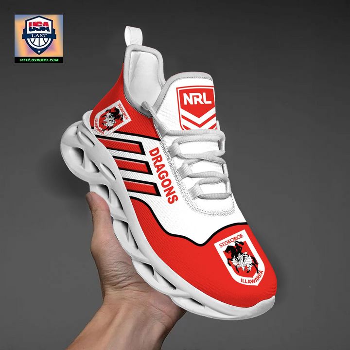St George Illawarra Dragons Personalized Clunky Max Soul Shoes Running Shoes – Usalast