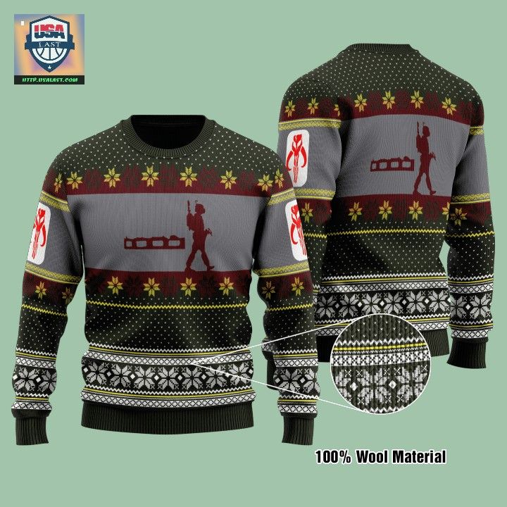 Star Wars Boba Fett Ugly Christmas Sweater – Usalast