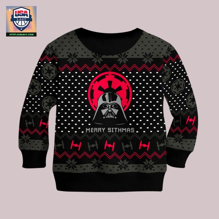Star Wars Darth Vader Merry Sithmas Ugly Sweater - You look different and cute