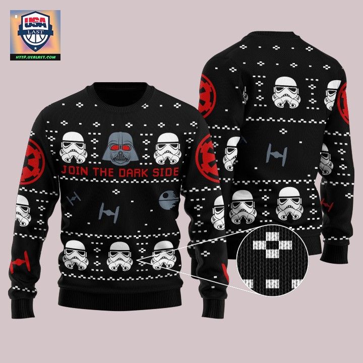 Star Wars Join The Dark Side Ugly Christmas Sweater – Usalast
