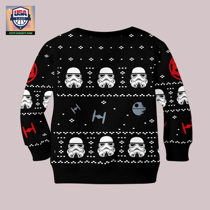 Star Wars Join The Dark Side Ugly Christmas Sweater - Studious look