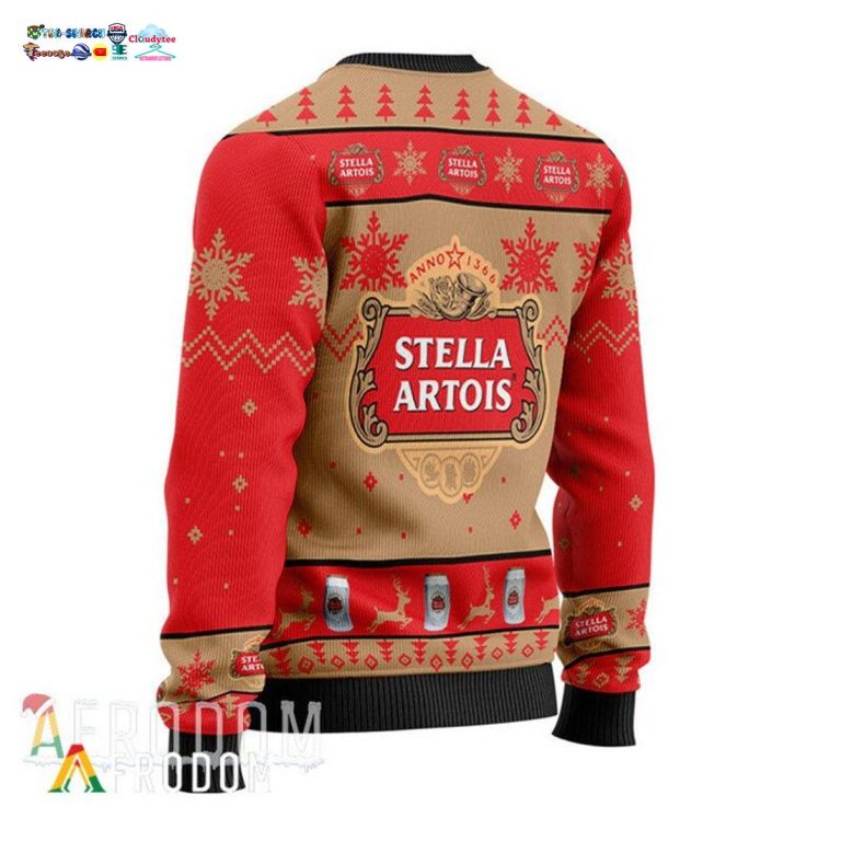 Stella Artois Ver 2 Ugly Christmas Sweater - Great, I liked it