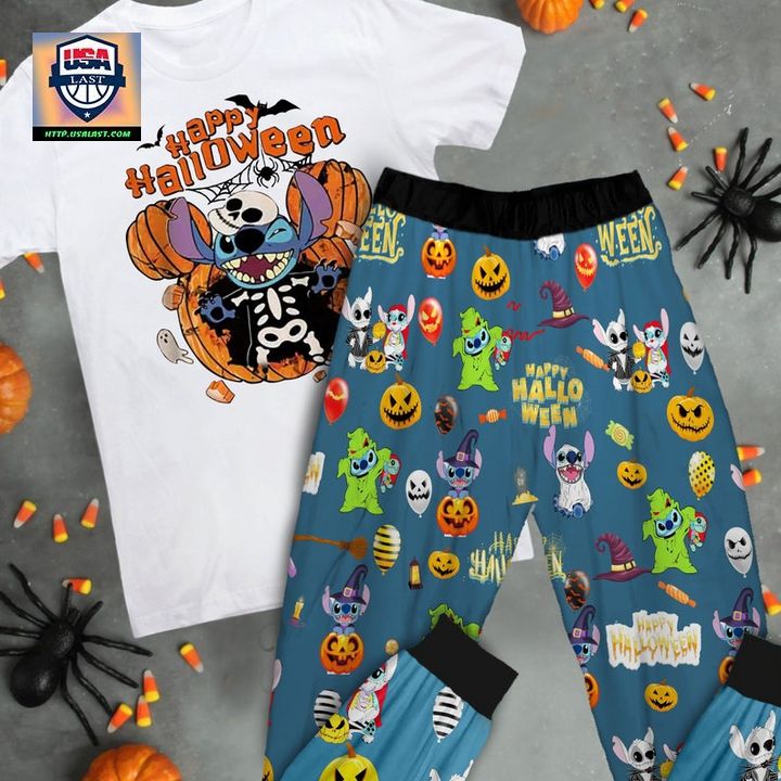Stitch Happy Halloween Pajamas Set – Usalast