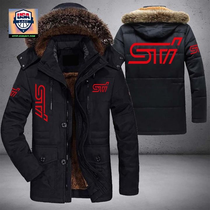 Subaru STI Logo Brand V1 Parka Jacket Winter Coat – Usalast