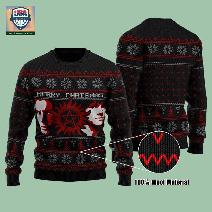 Supernatural Merry Ugly Christmas Sweater – Usalast