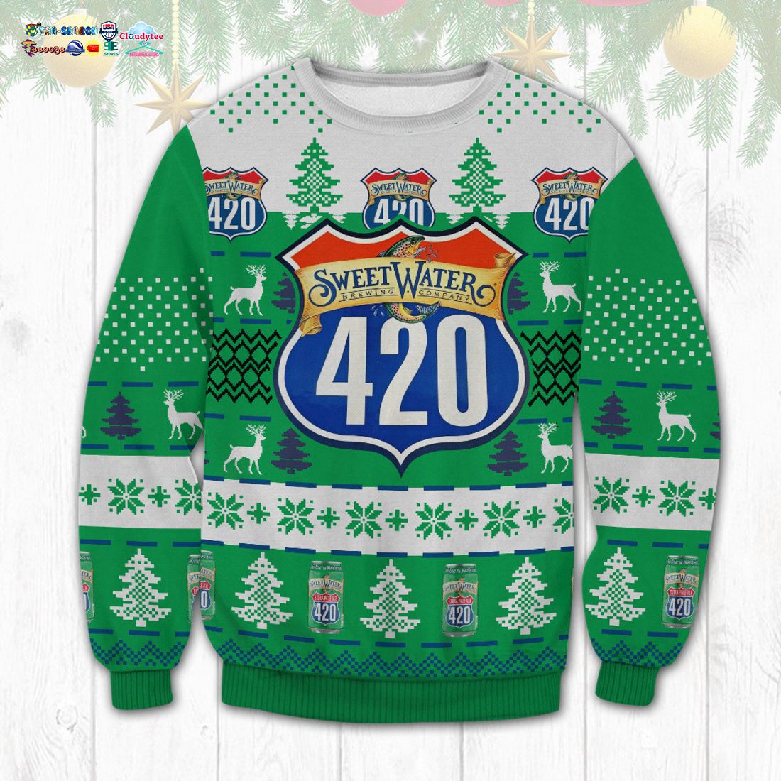 SweetWater Ver 3 Ugly Christmas Sweater