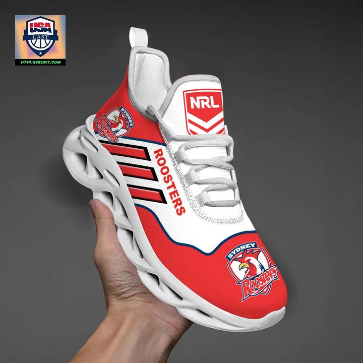 Sydney Roosters Personalized Clunky Max Soul Shoes Running Shoes - Beauty queen