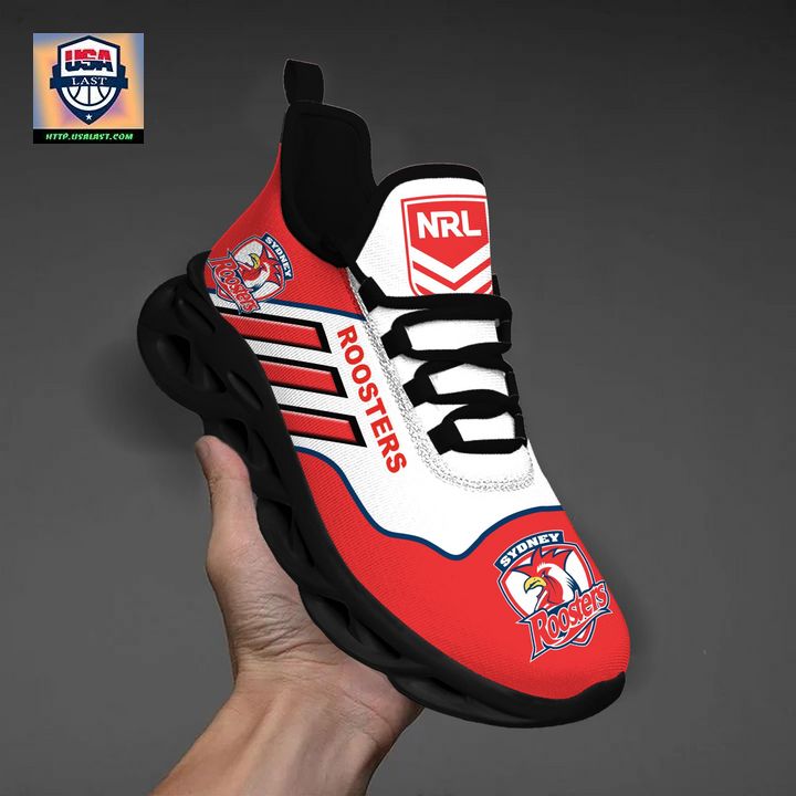 Sydney Roosters Personalized Clunky Max Soul Shoes Running Shoes - Cool DP