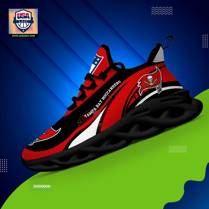 Tampa Bay Buccaneers NFL Customized Max Soul Sneaker - You look lazy