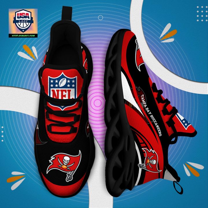 Tampa Bay Buccaneers NFL Customized Max Soul Sneaker - You look lazy