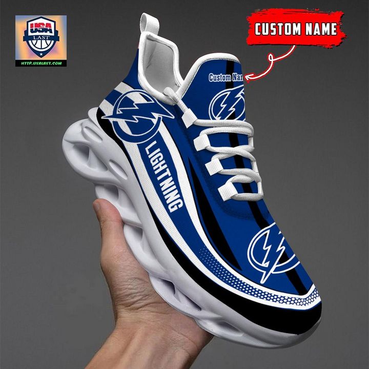 Tampa Bay Lightning NHL Clunky Max Soul Shoes New Model - Cool look bro