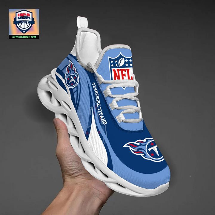 Tennessee Titans NFL Customized Max Soul Sneaker - Awesome Pic guys